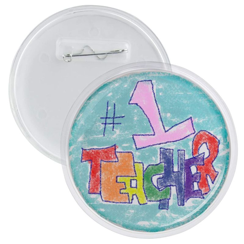 Photo 1 of 3" DIY Snap Together Pin Back Buttons - 12 Pack
