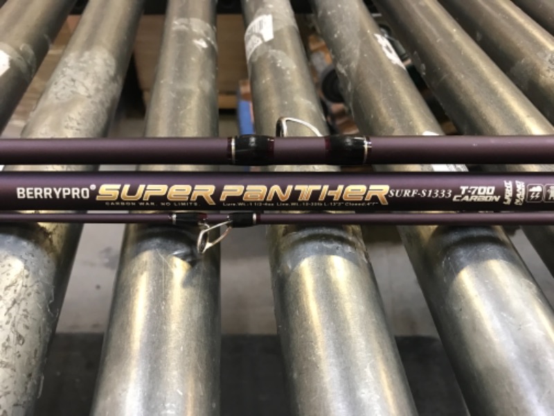 Photo 1 of BERRYPRO Surf Spinning Rod Surf Casting Fishing Rod Carbon Fiber Travel Fishing Rod 13'