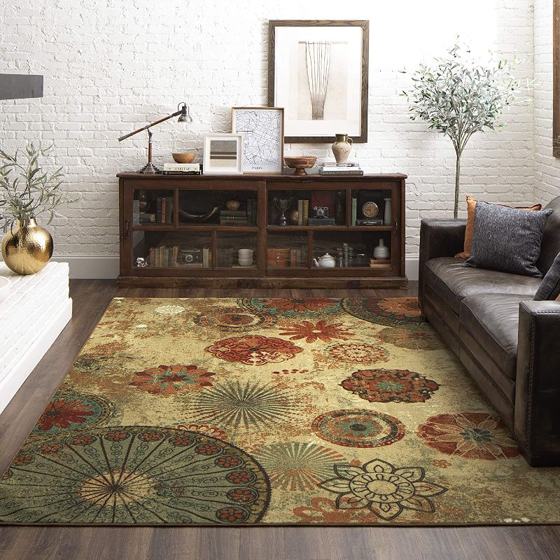 Photo 1 of 
Mohawk Home Alexa Floral Ornamental Medallion Area Rug, 7'6"x10'