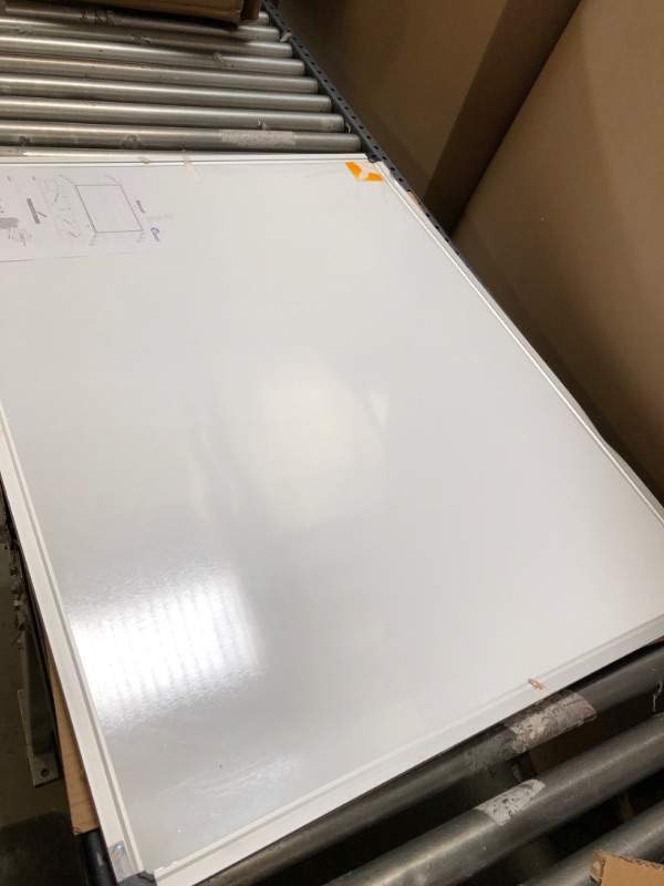 Photo 2 of XBoard Aluminum Frame Wall-Mounted 40 x 31 Inch Magnetic White Dry Erase Board with Removable Marker Tray