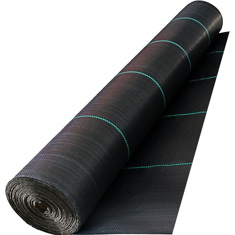 Photo 1 of VEVOR Driveway Fabric Stabilization Geotextile Fabric  Underlayment Black
