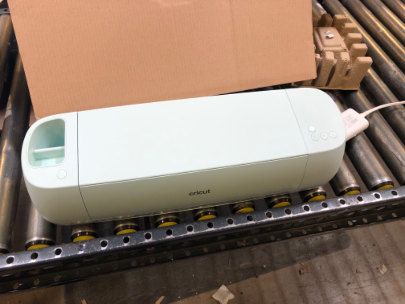 Photo 2 of Cricut Explore 3 - 2X Faster DIY Cutting Machine for all Crafts, Matless Cutting with Smart Materials, Cuts 100+ Materials, Bluetooth Connectivity, Compatible with iOS, Android, Windows & Mac
