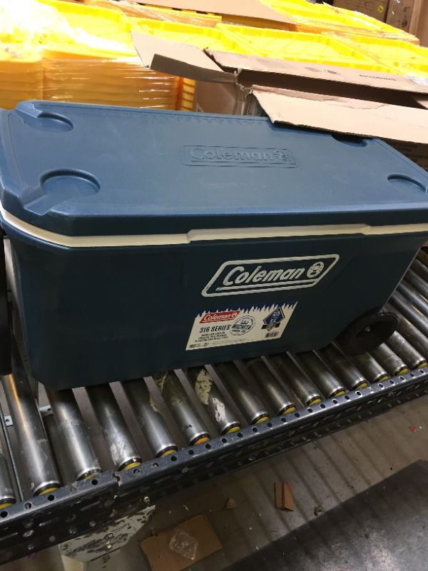 Photo 2 of Coleman Ice Chest | Coleman 316 Series Wheeled Hard Coolers
