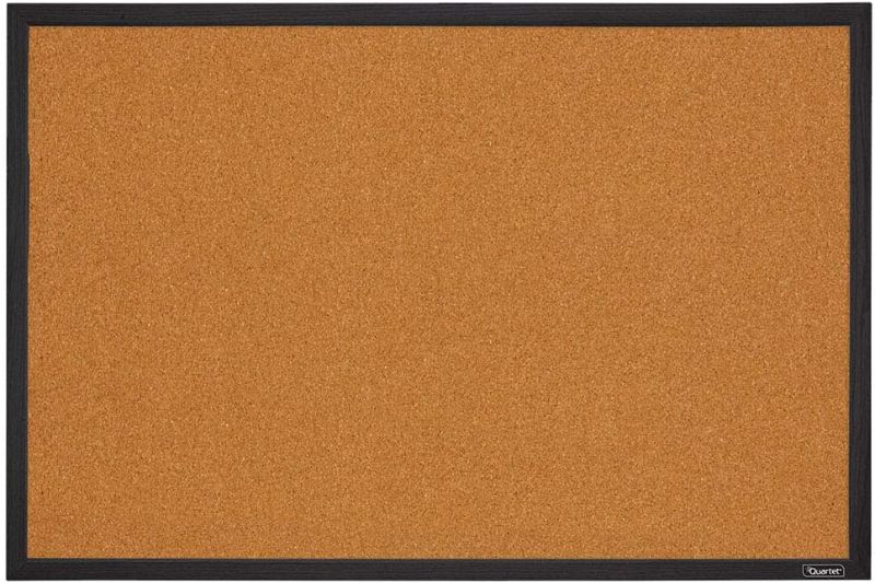 Photo 1 of Quartet Cork Board Bulletin Board, 2' x 3'