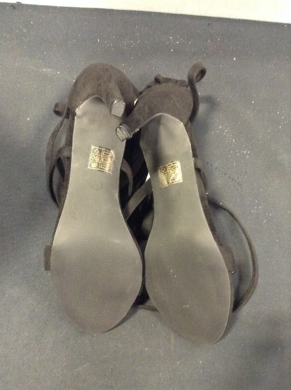 Photo 3 of Allegra K Women's Open Toe Stiletto Heel Lace Up Heels Sandals
SIZE 9