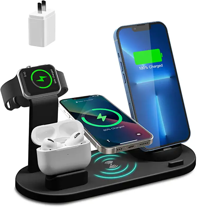 Photo 1 of 4 in 1 Wireless Charging Station