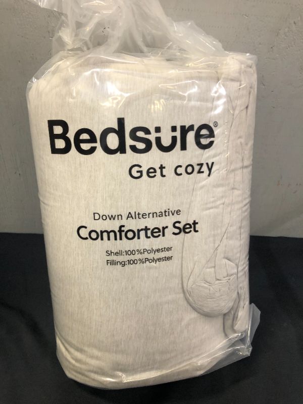 Photo 2 of Bedsure Soft King Comforter Set - Beige Bedding Comforter Set