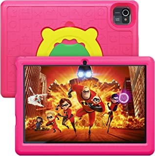 Photo 1 of Kids Tablet 10 Inch, Android 10.0 Tablet PC 10.1" Display 6000mAh Kidoz Pre Installed Parental Control Learning Tablet, 32GB ROM Quad Core Processor Wi-Fi Bluetooth Kid-Proof Case, Pink
