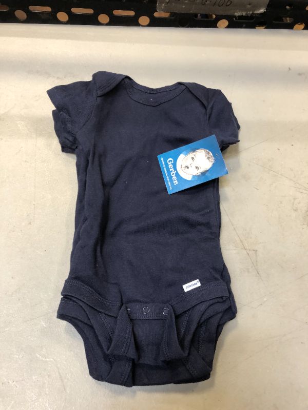 Photo 2 of Gerber baby-boys 5-pack Solid Onesies Bodysuits 6-9MONTHS