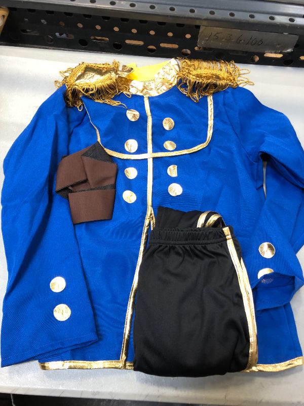 Photo 2 of Blue Boys Prince Charming Costume-Kids Halloween Christmas Party Cosplay Prince Costumes with Belt
L