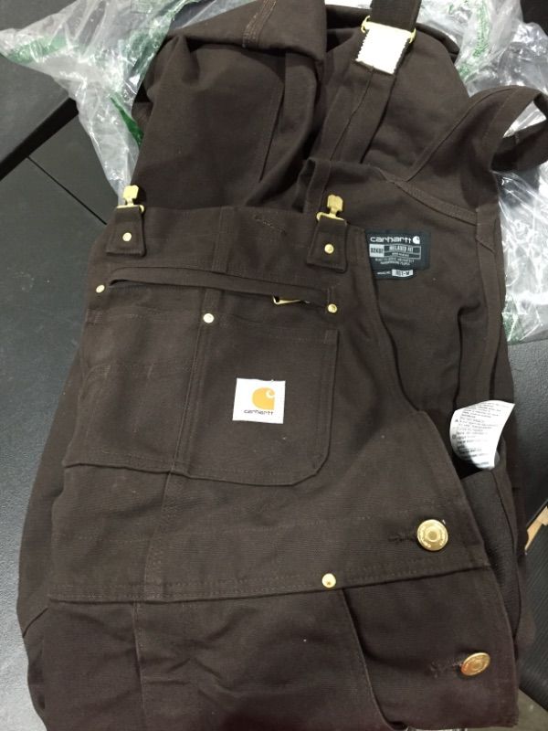 Photo 2 of Carhartt Men's 102776 Duck Bib Overalls - Unlined 24x30 