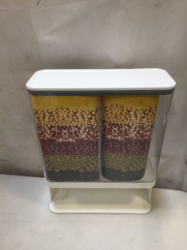 Photo 1 of Conworld Rice Dispenser Container Wall Mounted Dry Food Storage Container