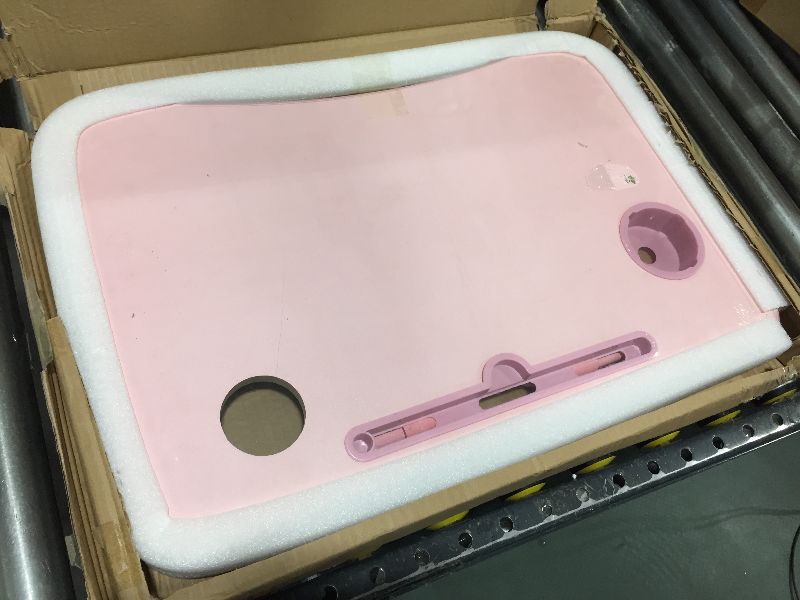 Photo 1 of PINK LAP DESK WITH CUPHOLDER AND TABLET STAND