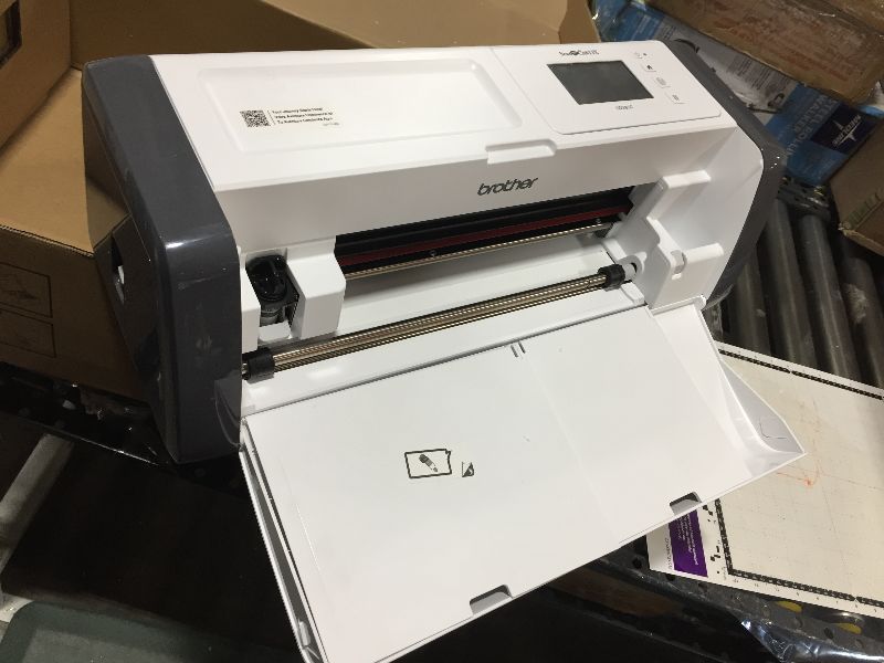 Photo 2 of  Brother ScanNCut SDX85C Electronic DIY Cutting Machine with Scanner, Make Vinyl Wall Art, Appliques, Homemade Cards and More with 251 Included Patterns 