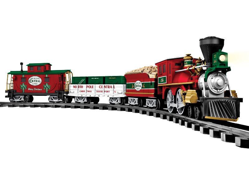Photo 1 of  Lionel North Pole Central Battery Operated Train Set with Remote Control 