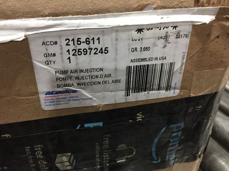 Photo 2 of  ACDelco Air Pump & Components, GM Original Equipment Secondary Air Injection Pump 