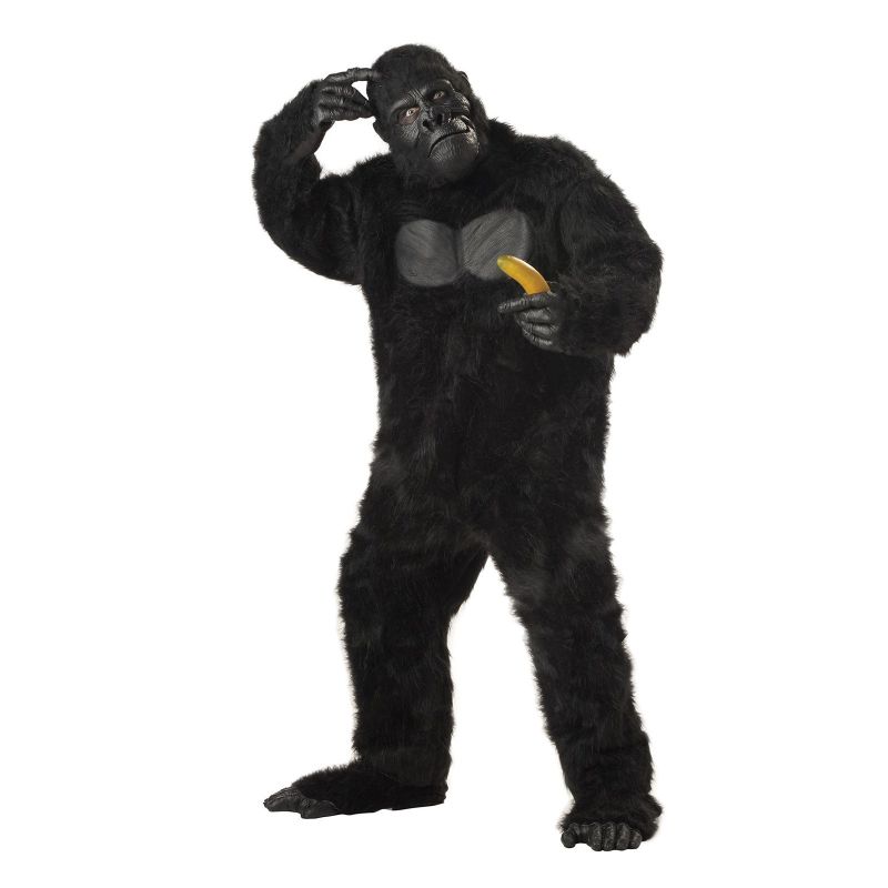Photo 1 of  California Costumes Gorilla Men S Halloween Fancy-Dress Costume for Adult One Size 