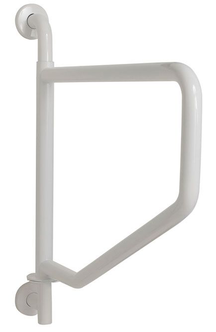 Photo 1 of  Seachrome Wellness 36" Wall-to-Wall Swing Away Grab Bar - (Satin Stainless Steel) GW-4236-QCR-SS 