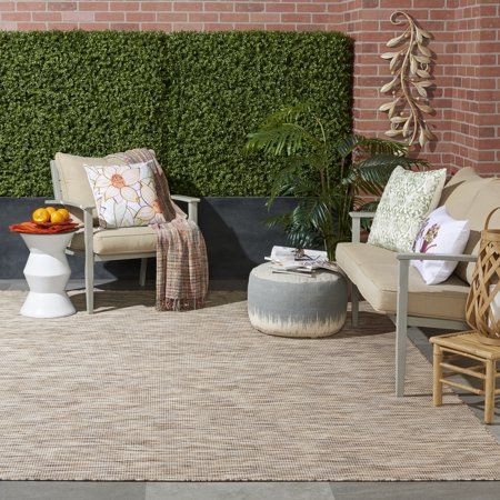 Photo 1 of  Nourison Positano Ombre Casual Modern Indoor/Outdoor Rug, 7 X 10 FEET