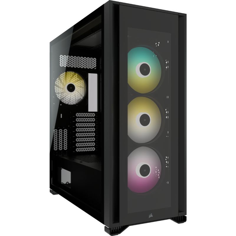 Photo 1 of CORSAIR CC-9011226-WW ICUE 7000X RGB Full-Tower ATX PC Case, Black 