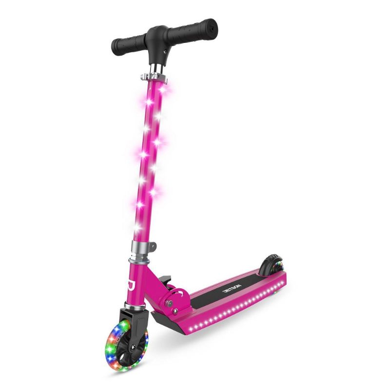 Photo 1 of  Jetson Jupiter Kids' Kick Scooter with LED Lights - Pink 