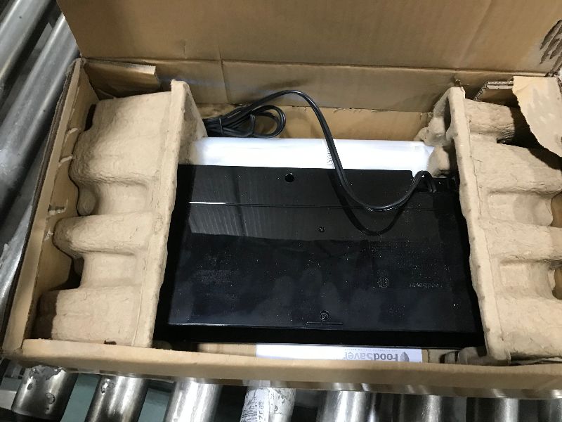 Photo 1 of  FoodSaver VS0150 Sealer PowerVac Compact Vacuum Sealing Machine Vertical Storage Black 