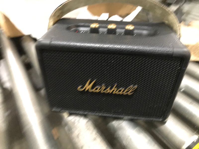 Photo 2 of  Marshall Killburn II Waterproof Bluetooth Wireless Speaker - Black/Brass 