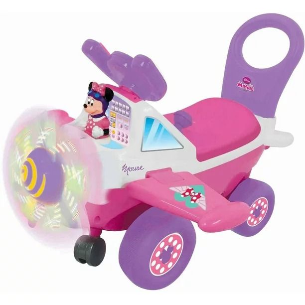 Photo 1 of Kiddieland Disney Minnie Mouse Plane Light and Sound Activity Ride-On
