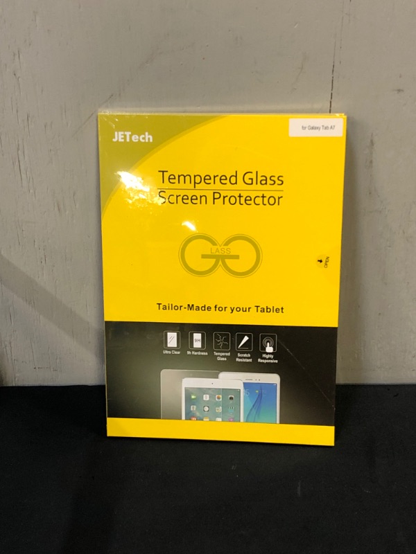 Photo 2 of JETech Screen Protector Compatible with Samsung Galaxy Tab A7 (10.4-Inch, 2020 Model, SM-T500/ T505/ T507), Tempered Glass Film, 1-Pack
