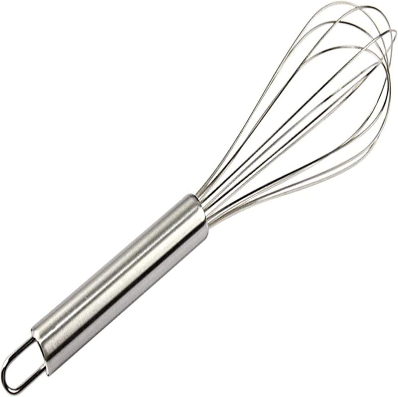 Photo 1 of 2- HEIGOO Whisk,10 Inch Balloon Wire Whisks,Use for Blending,Beating, Whisking,Frothing,Stirring (2PC)
