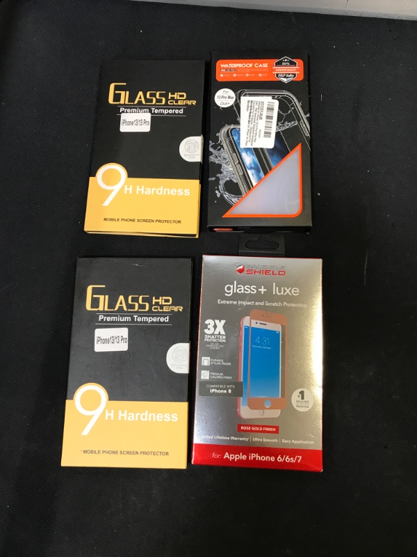Photo 1 of 4 sets- Screen Protectors for Cell Phones, Various Makes & Models