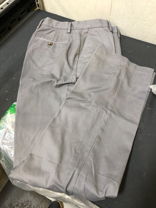 Photo 2 of Amazon Essentials Men's Classic-fit Wrinkle-Resistant Flat-Front Chino Pant SIZE 34W X 34L