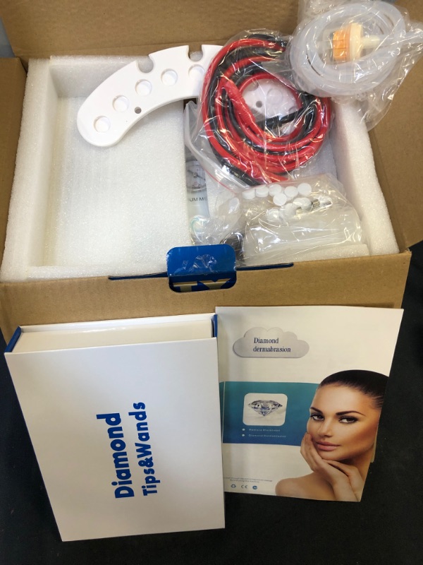 Photo 2 of ?3-IN-1?Microdermabrasion Machine, mcwdoit 0-68cmHg Strong Suction Power, Professional Dermabrasion Facial Skin Care