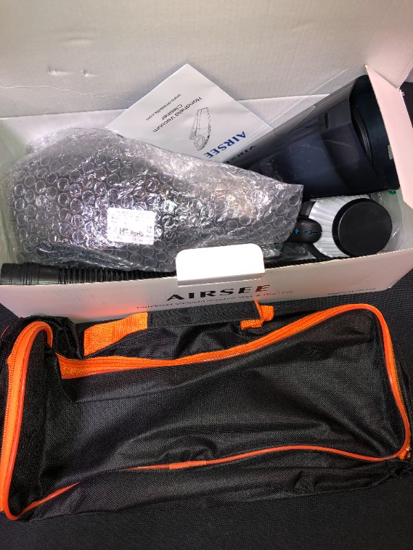 Photo 1 of AIRSEE Handheld Vacuum Cordless
