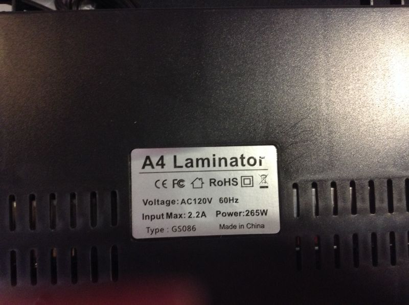Photo 1 of 5 in 1 Laminator Thermal Laminating Machine A4