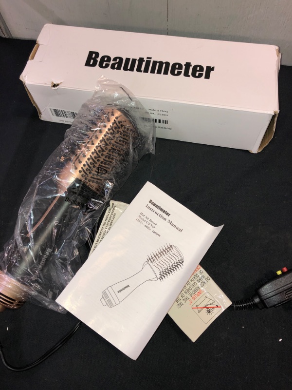 Photo 2 of Beautimeter Hot-Air Brush, Hair Dryer & Volumizer, Negative Ionic Hair Styler at