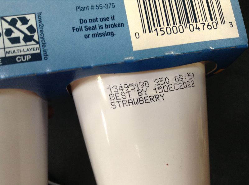 Photo 2 of Gerber Yogurt Blends--Exp date 12-2022