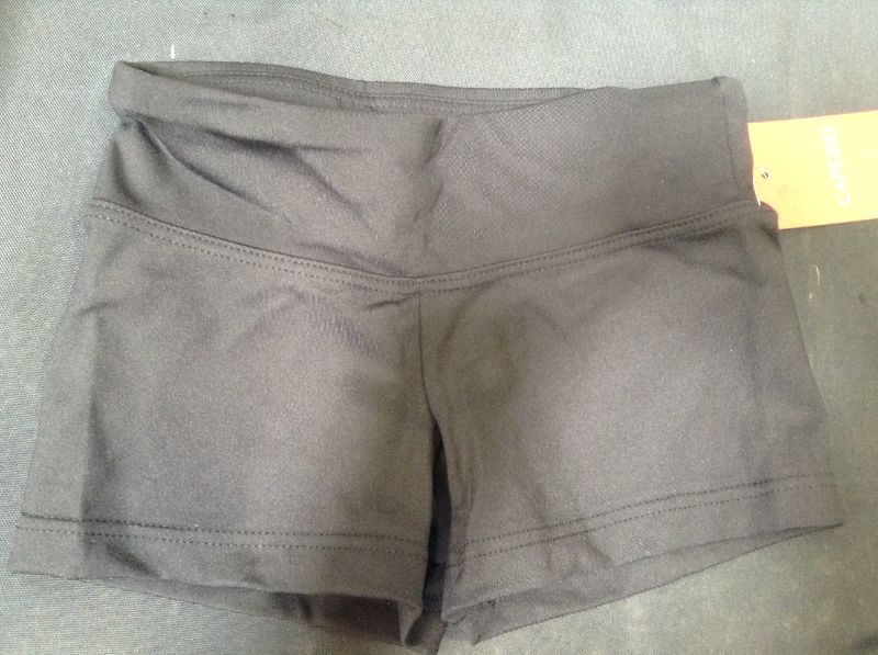 Photo 2 of Capezio Girls' Team Basic Gusset Short--Size S