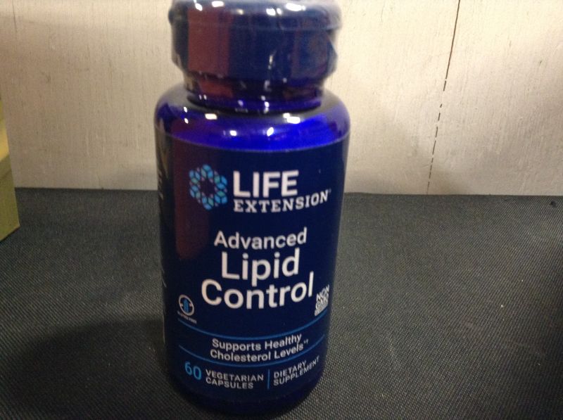 Photo 2 of Advanced Lipid Control - Life Extension - 60 - VegCap---exp date 11-2022--Factory sealed