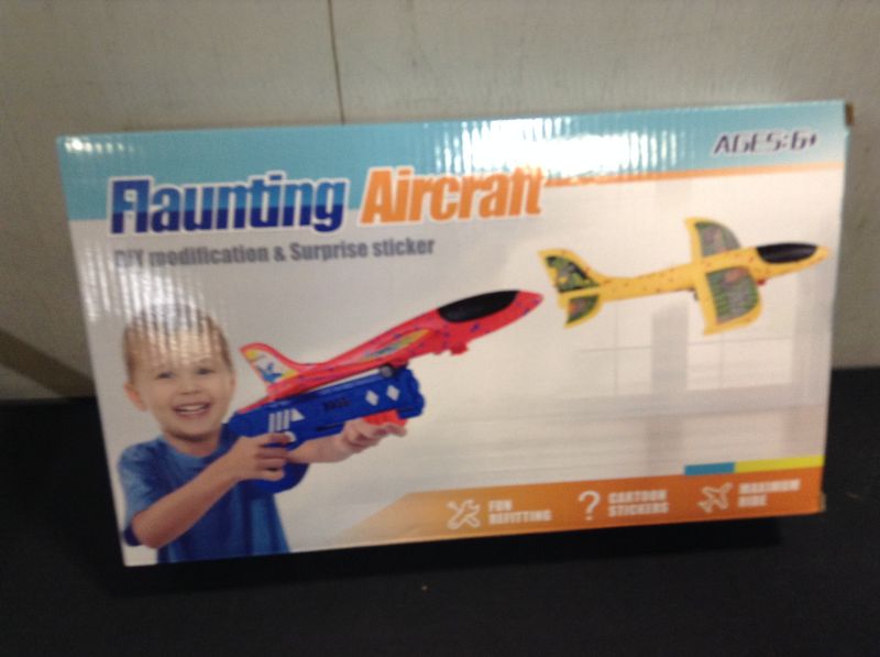 Photo 1 of 2 Pack Flying Airplane Toys Foam Planes--factory sealed