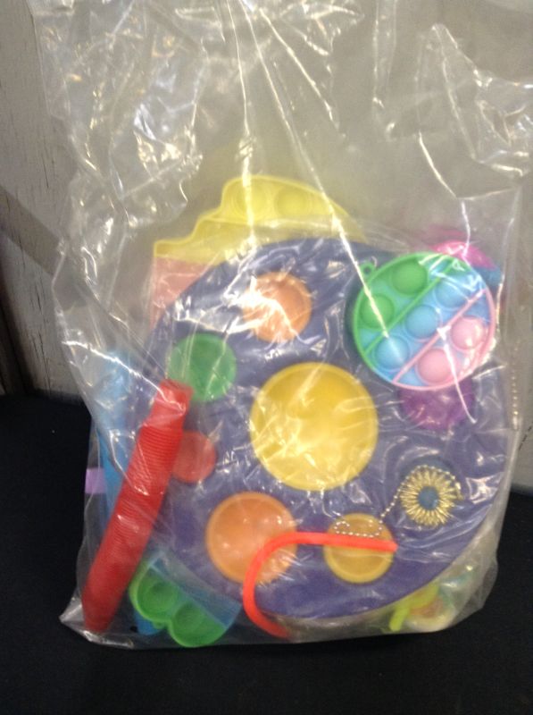 Photo 3 of Anxiety Sensory Toy Packs - Bubble Planet Set - Stress and Anxiety Relief (Pack A)