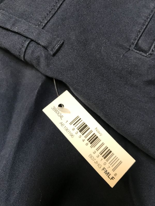 Photo 4 of Amazon Essentials Men's Athletic-Fit Casual Stretch Khaki Pant --- SEE  PHOTO FOR SIZE 