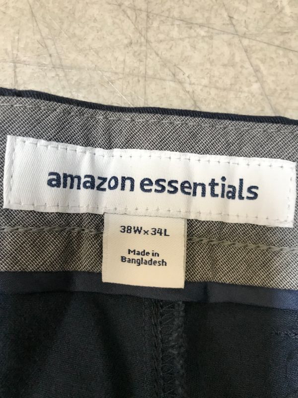 Photo 3 of Amazon Essentials Men's Athletic-Fit Casual Stretch Khaki Pant --- SEE  PHOTO FOR SIZE 