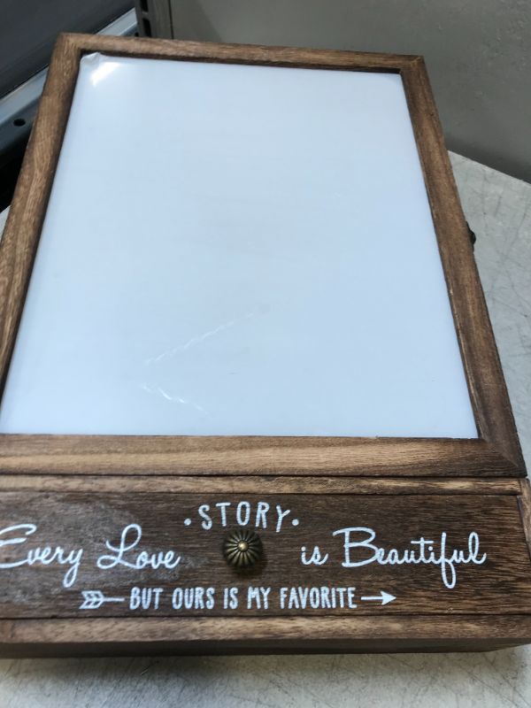Photo 1 of AW BRIDAL 11X16 Large Shadow Box Picture Frames Deep Shadow Boxes Display Cases with Removable Shelves and Drawers, Wooden Memory Boxes for Keepsakes with Slot
