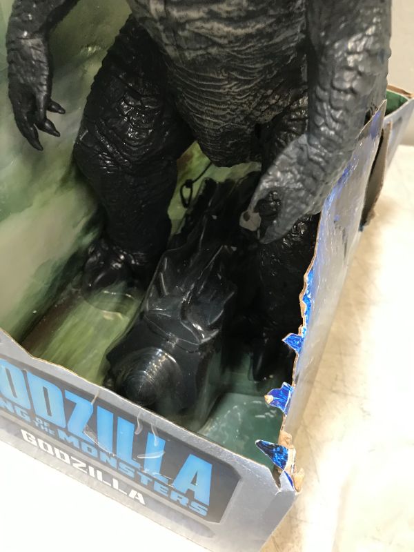 Photo 2 of Action Figure - Godzilla - 12" Head-to-Tail (2019) New --- PACKAGE DAMAGED BUT NO DAMAGE TO PRODUCT 