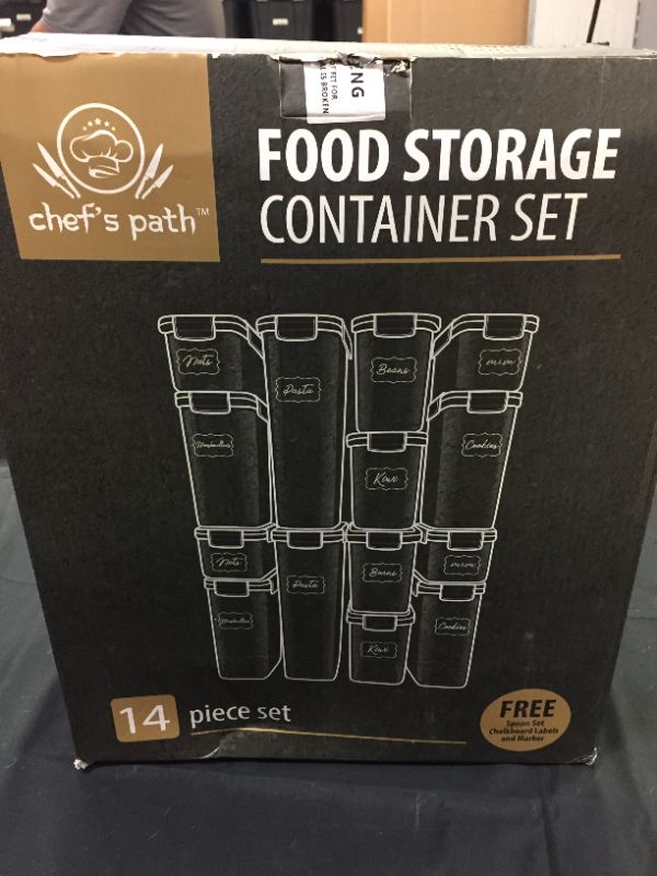 Photo 2 of Airtight Food Storage Containers For Kitchen Organization 14 PC - Food Canisters With Durable Lids