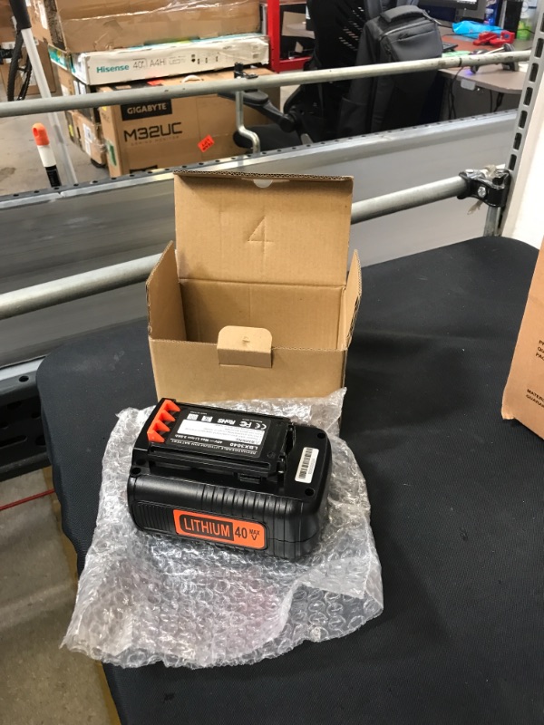 Photo 2 of ANTRobut Upgrade 3000mAh 40 Volt Max Lithium Battery Replacement for Black and Decker 40V Battery LBX2040 LBXR36 LBXR2036 LST540 LCS1240 LBX1540 LST136W