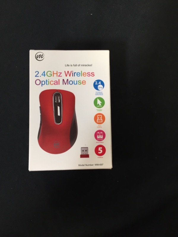 Photo 1 of Memzuoix 2.4G Wireless Mouse