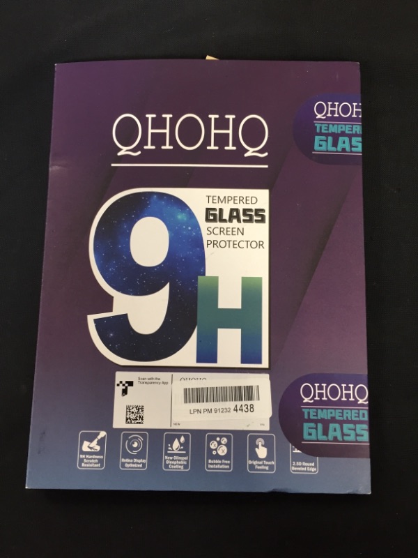 Photo 1 of [2+2 Pack] QHOHQ Tempered Glass Screen Protector for iPad Pro 11 2020 2nd ? 2021 3rd with Camera Lens Protector