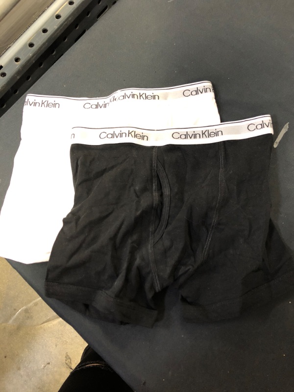 Photo 2 of Calvin Klein Little Boy's Kids Modern Cotton Assorted Boxer Briefs Underwear SIZE 6/7
